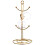 Countertop Mug Tree, 6 Hook Coffee Cup Dryer Kitchen ,Gold 1