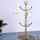 Countertop Mug Tree, 6 Hook Coffee Cup Dryer Kitchen ,Gold 4