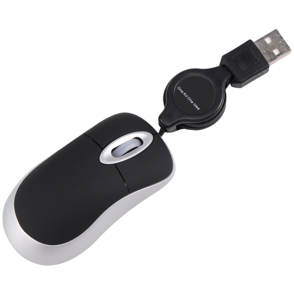 Photos - Mouse USB Wired  Cable Tiny Small for 98(Black)