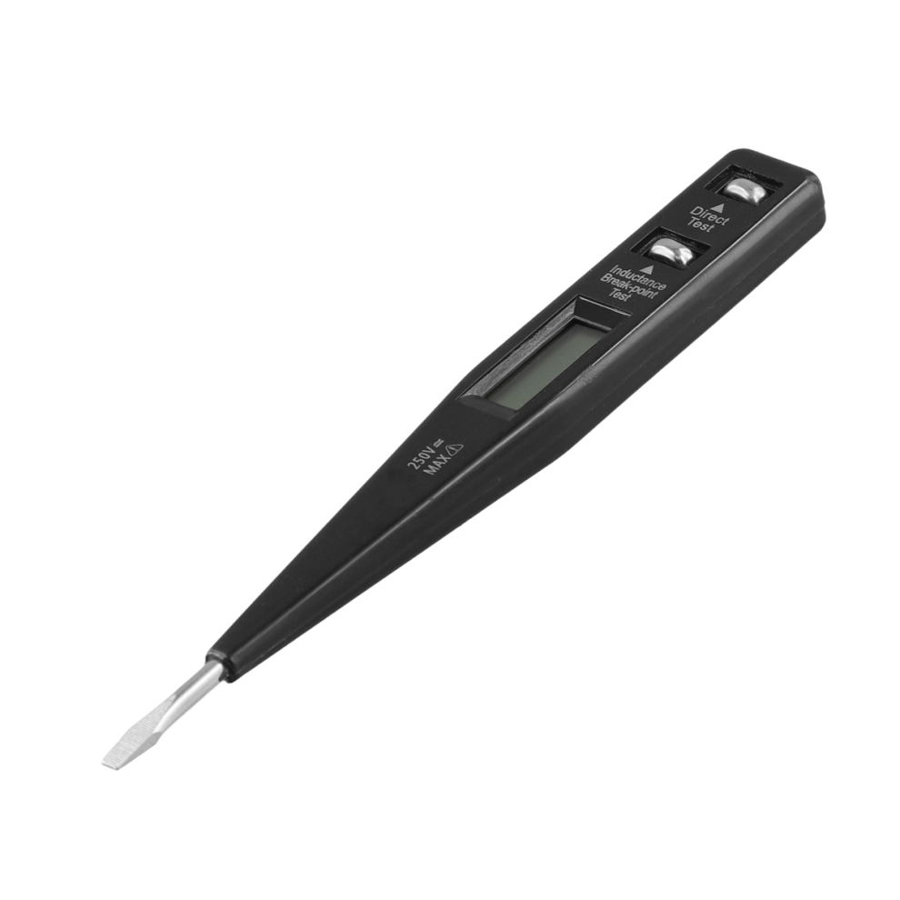 Digital Test Pencil Voltage Tester Detector 12-220V,Black 4852657796944