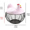 Egg Basket, Wrought Wire Restaurant Basket,Kitchen Hen Decor (Pink) 4