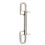 Stainless Steel Double Ended Bolt Snap Hook for Diving Pet Leash 6