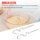 Electric Hand Mixer 7-Speed Handheld Kitchen Egg Sticks Dough Hooks 5