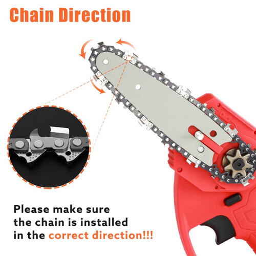 4-Inch 1/4 inch Guide Saw Chain Mini Chainsaw for 4 Inch 2