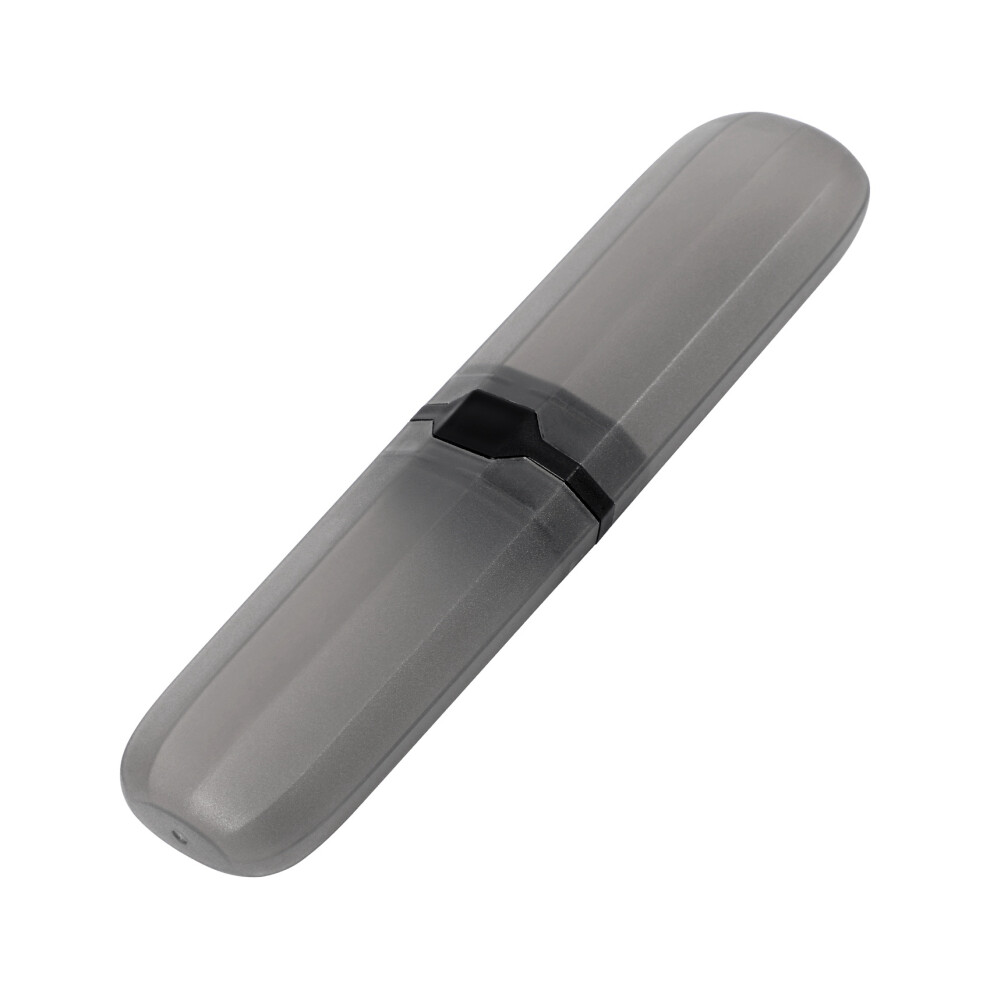 Saudism Black Toothbrush Case Stretchable Toothpaste Holder