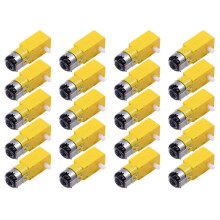 20 Pieces Robot Intelligent Car TT Motor for 7X2.2X1.8cm