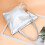 Ladies Leather Handbags, Shoulder Bags,-Silver 5