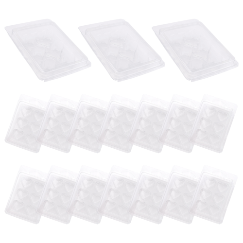 30 Packs Wax Melt Clamshells Molds,for Wickless Candles 2