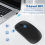 Wireless Mouse with USB and Type-C Receiver, for Laptop, 9
