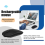 Wireless Mouse with USB and Type-C Receiver, for Laptop, 5