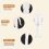 1:50 White Figures Architectural Model Human Scale HO ,10 Pcs 10
