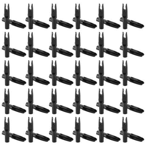 60 Pack Archery Arrows Nock ID 6.2mm Nocks Insert Tail for DIY 2