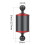Dia 60mm Carbon Fiber Float Buoyancy Aquatic Arm 5 inch , Red 4