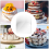 13 PCS Transparent Cake Cream Flexible Icing Spatula Baking 11