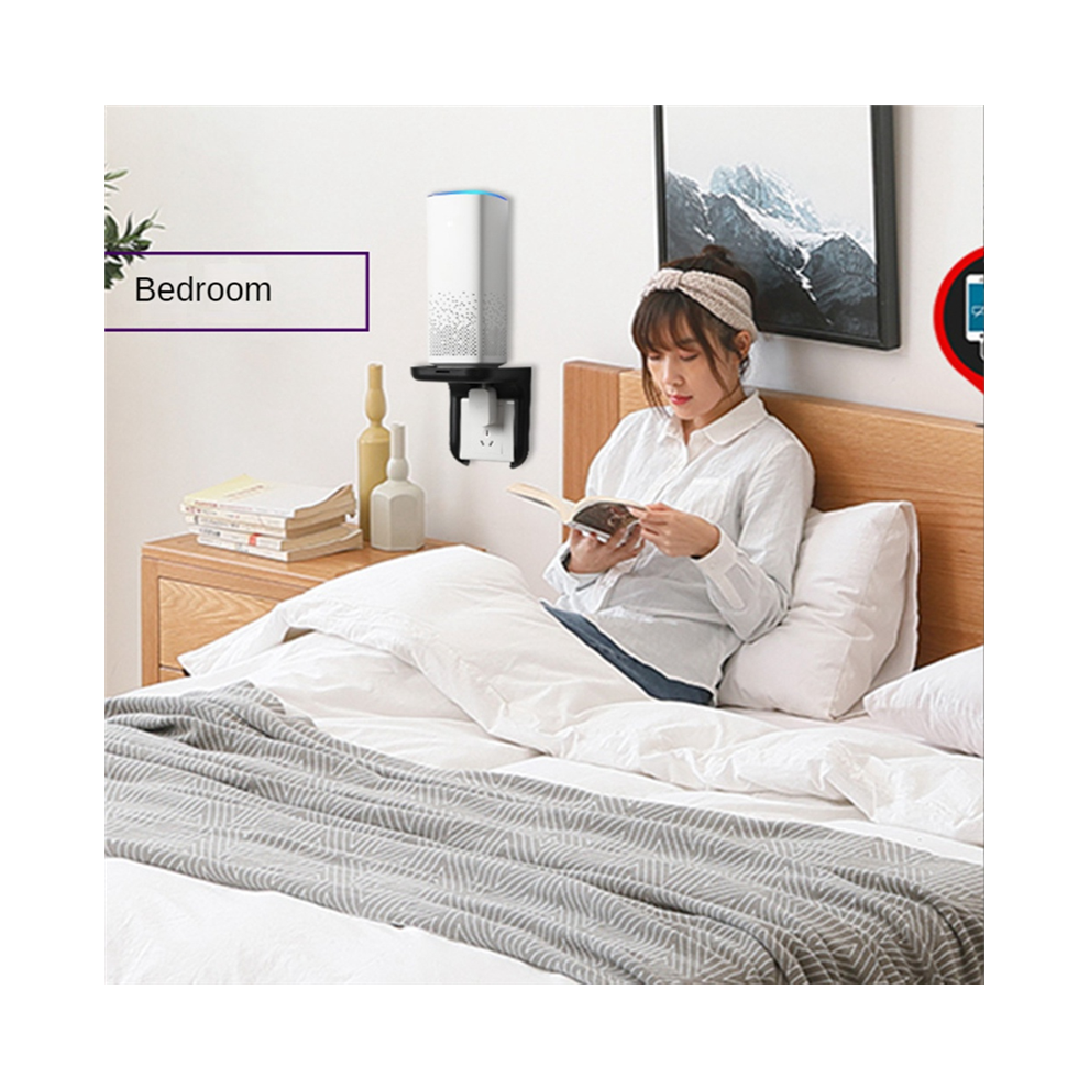 Wall Socket Rack No Punching Required For Audio White 4852657706127