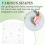 5 Pieces Quilting Template Set Sewing Machine Ruler Hand Patchwork 7