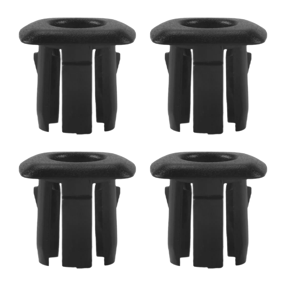 Door Pin Guide Trim Panel Locking Knob Button Cover Car Black 4852657711169