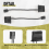 5Pcs IDE to 3 Pin Fan Power Cable PC Cooling Convertor 7