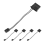 5Pcs IDE to 3 Pin Fan Power Cable PC Cooling Convertor 1