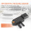 DPF Exhaust Pressure Sensor for -,Seat, Golf VI 5