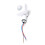 PIR Switch Ultrathin LED Light Outdoor Motion Sensor,10Mm White 4