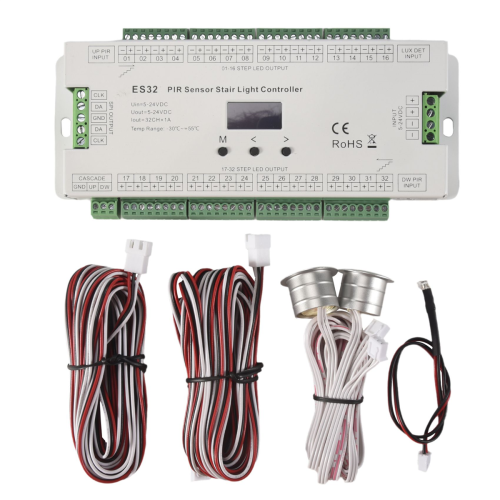32CH ES32 PIR Sensor Stair Light Controller 1