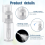 2 Pcs Glitter Duster Sprayer Transparent Craft -Bottle 7
