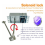 Lock Replacement Chrome Digital Keypad Electronic 6