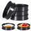 6Pcs Crumpet Rings 4 Inch Double Rolled Round Mold for Baking Cooking 2