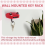 Wall-mounted antique key hook, classic style, Miata Red 10