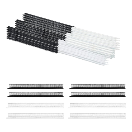 10000pcs MicroTag GunFastener Kit Black+White 1