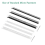 10000pcs MicroTag GunFastener Kit Black+White 4