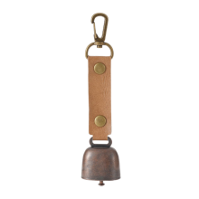 Outdoor Bell Charm Ornament Keychain Cowbell Pet Bear Bell-B