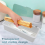 Flatware Tray, Utensil Storage with Lid Plastic Cutlery D 5