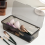Flatware Tray, Utensil Storage with Lid Plastic Cutlery B 6