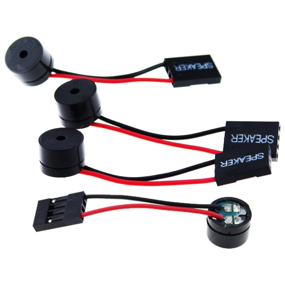 4Pcs Desktop Computer Motherboard Cpu Internal Speaker Buzzer Beeper 4852657719295
