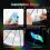 10PCS Bicycle Spoke Light LED Neon Tire Flash Waterproof 8