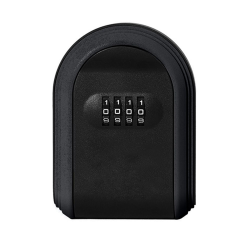 Key Safe Box Weatherproof 4 Digit Combination, Black 1