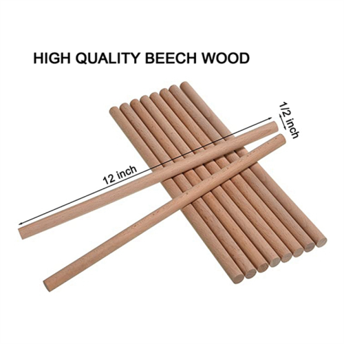 60 Pieces Rhythm Sticks for Kids Bulk, Wood Lummi 2