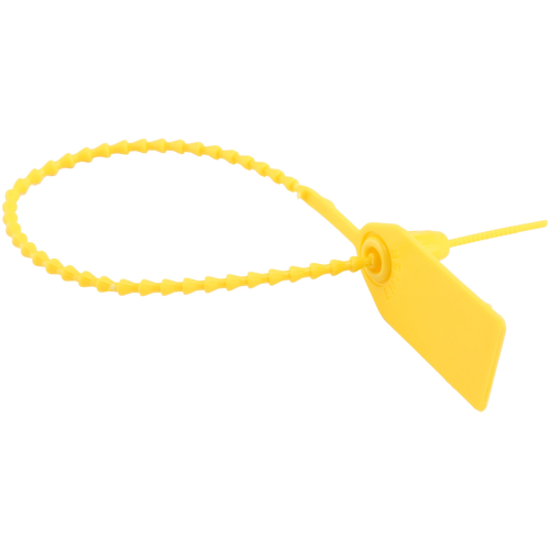 100 Plastic Tamper Seals, Numbered Zip Ties Tags, Disposable 250mm E 2