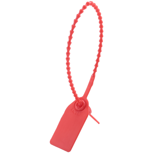 100 Plastic Tamper Seals, Numbered Zip Ties Tags, Disposable 250mm B 2