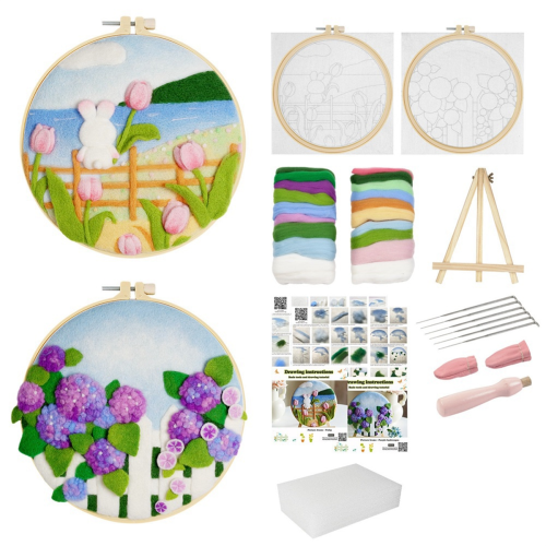 Needle Felt Set,Needle Supplies for Beginner 1