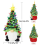 Christmas Decorations - 6.2Inch Lighted Up Gnomes Tree 3
