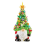 Christmas Decorations - 6.2Inch Lighted Up Gnomes Tree 1