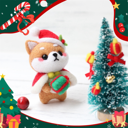 Christmas Dolls Needle Felting Kits for Beginner 2