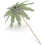 50Pcs Umbrellas for Drinks, Coconut Palm Tree Umbrella Toothpicks 7
