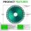 8Pack INDESTRUCTIBLE DISC 2.0 -Indestructible Disc Cutting Disk 7