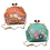 2Pcs Beginner Embroidery Coin Purse Kit (Non Finished Products) 1