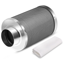 4 Inch Air Carbon Filter Odor Control,Reversible,for Grow Tent Rooms