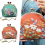 2Pcs Beginner Embroidery Coin Purse Kit (Non Finished Products) 4